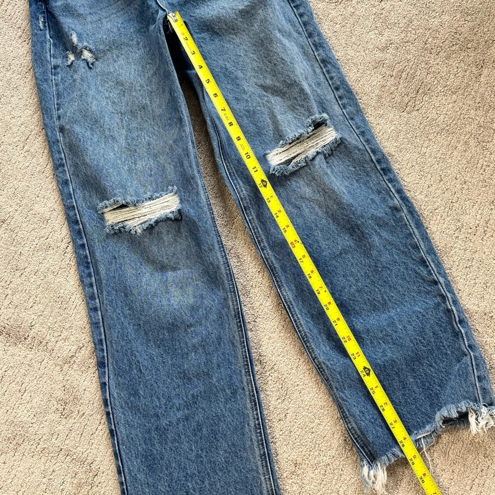 JBD Just Black Denim Size 26 Distressed Blue Women's Jeans - Picture 9 of 13
